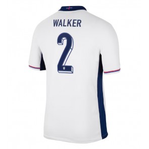 England Kyle Walker #2 Replika Hjemmebanetrøje EM 2024 Kortærmet